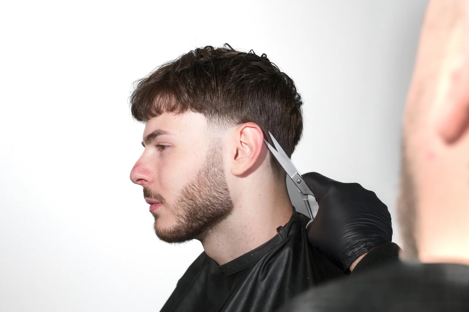 Fade šišanje makazama — VIP Barbershop Beograd